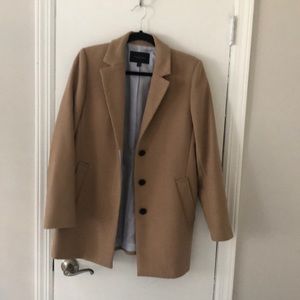 Womens Banana republic camel coat size S